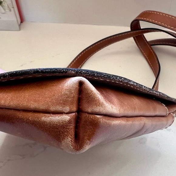 Patricia Nash crossbody Granada brown leather purse - Picture 8 of 9